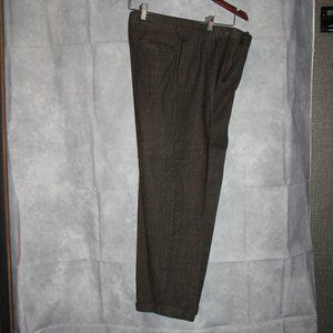 Jos A Bank Wool Plaid Men's Dress Pants